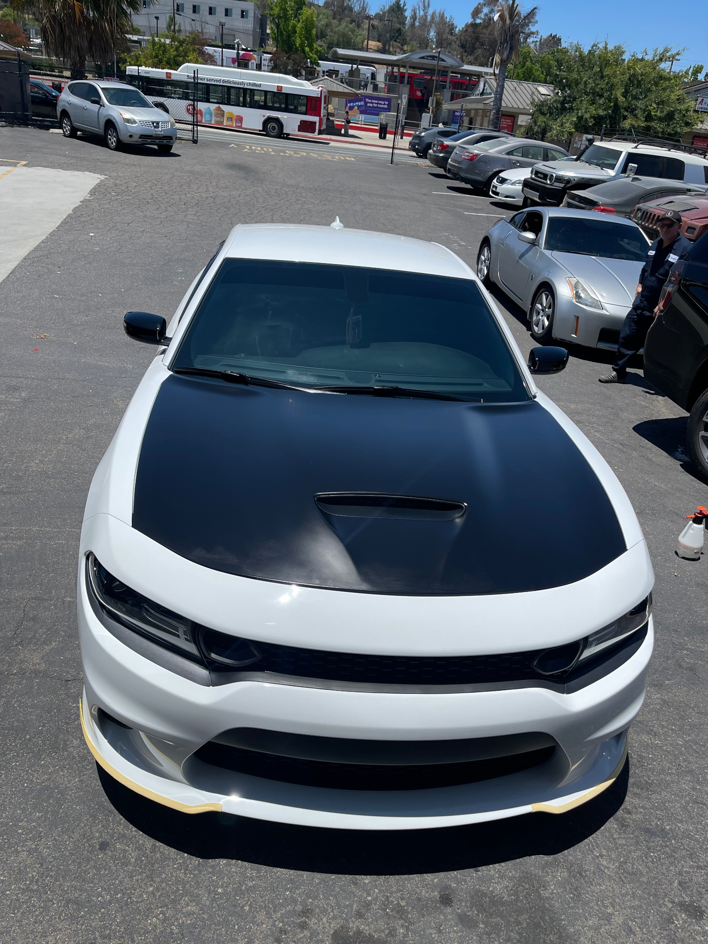 Dodge Charger · Satin Black Hood